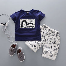 Load image into Gallery viewer, Cartoon Cotton Summer Clothing Sets