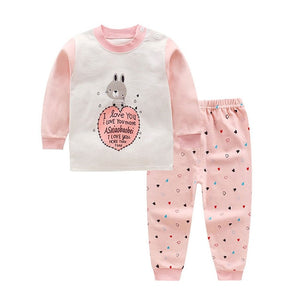 Spring baby boys girls clothes sets