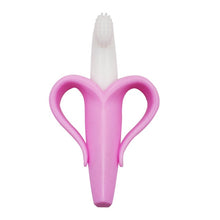 Load image into Gallery viewer, Baby Silicone Training Toothbrush