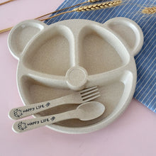 Load image into Gallery viewer, 3Pcs/Set Baby bowl+spoon+fork