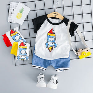2pcs/Set Baby Boy Clothing Set