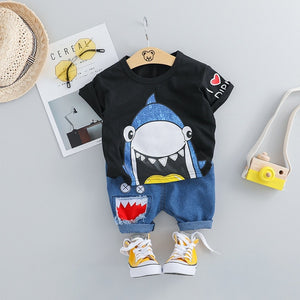 2pcs/Set Baby Boy Clothing Set