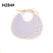 Load image into Gallery viewer, Baby Girl Flower Printed Bibs