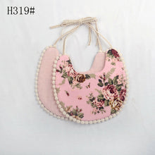 Load image into Gallery viewer, Baby Girl Flower Printed Bibs