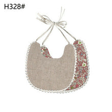 Load image into Gallery viewer, Baby Girl Flower Printed Bibs