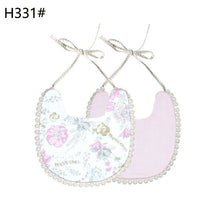 Load image into Gallery viewer, Baby Girl Flower Printed Bibs
