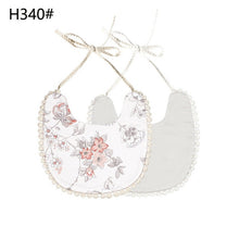 Load image into Gallery viewer, Baby Girl Flower Printed Bibs
